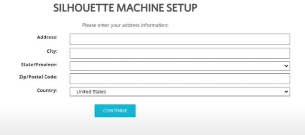 Silhouette-machine-setup